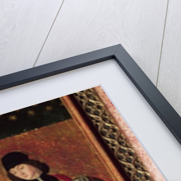 St. Martin, left hand panel from a triptych depicting Pieta between St. Martin and St. Catherine, 1475 by Ludovico Brea