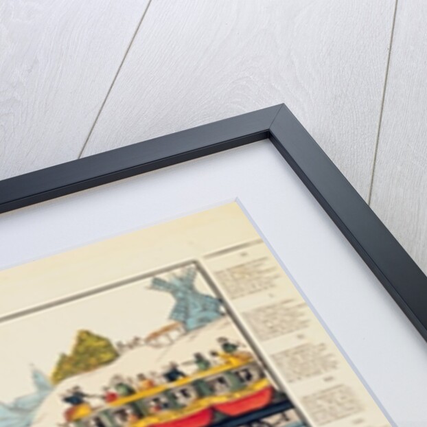 The Versailles to Paris Railway by French School