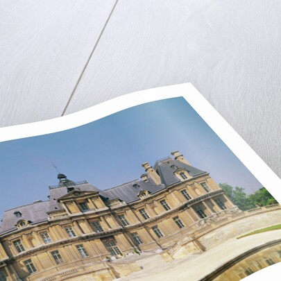 View of the East facade of Chateau de Maisons-Laffitte, built 1642-51 by Francois Mansart