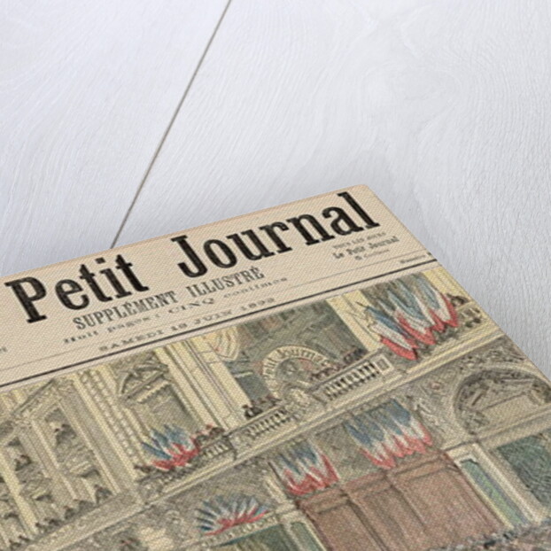 The Start of the Road Race from Paris to Belfort by Henri Meyer