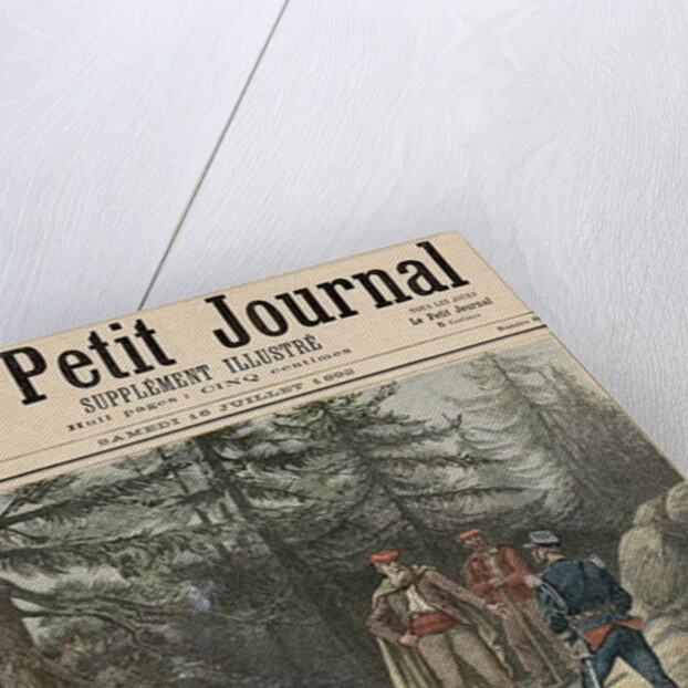 The Corsican Bandit, Jacques Bellacoscia, Surrendering to the Police by Henri Meyer