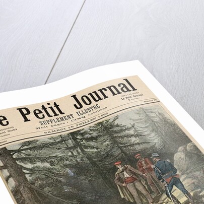 The Corsican Bandit, Jacques Bellacoscia, Surrendering to the Police by Henri Meyer