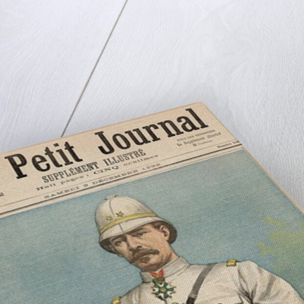 General Alfred Amedee Dodds in Dahomey by Henri Meyer