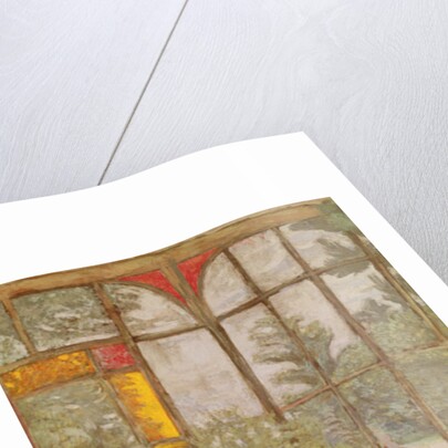 Two Women Embroidering on a Veranda, 1913 by Edouard Vuillard