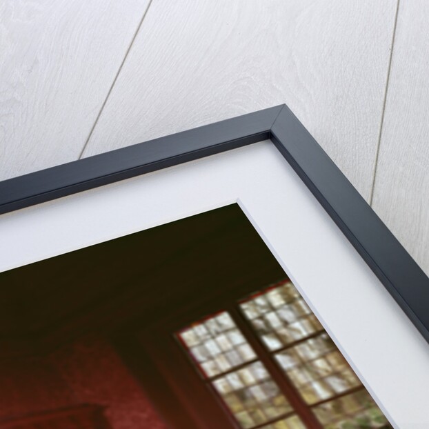 Interior of the study of Honore de Balzac in his home in rue Raynouard by French School