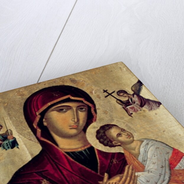 Icon depicting the Holy Mother of the Passion by Greek School