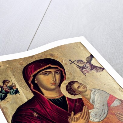 Icon depicting the Holy Mother of the Passion by Greek School