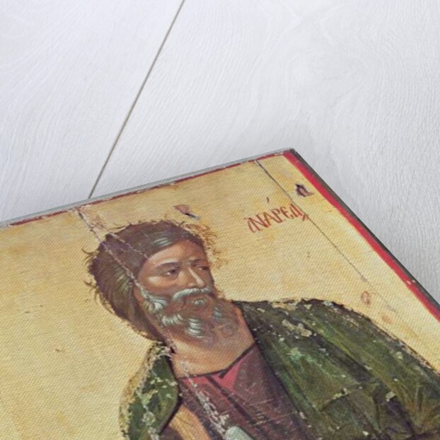 Icon depicting St. Andrew by Cypriot School