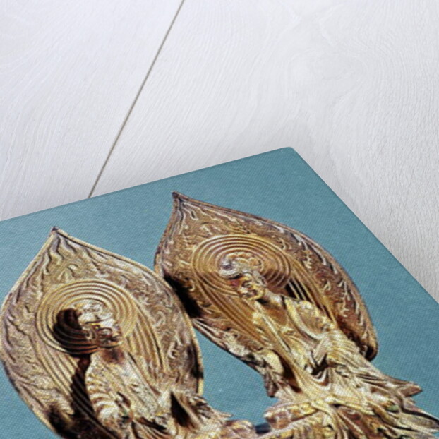 The Buddhas Prabhutaratna and Sakyamuni, from Hebei Province, Northern Wei Dynasty, 518 AD by Chinese School