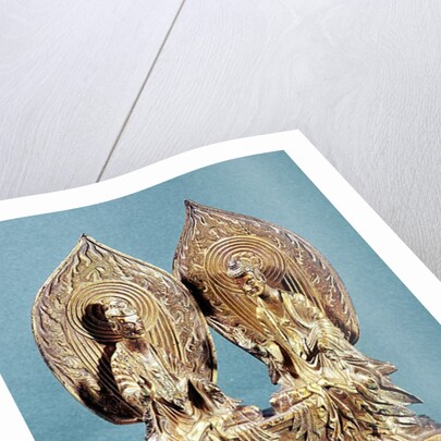 The Buddhas Prabhutaratna and Sakyamuni, from Hebei Province, Northern Wei Dynasty, 518 AD by Chinese School