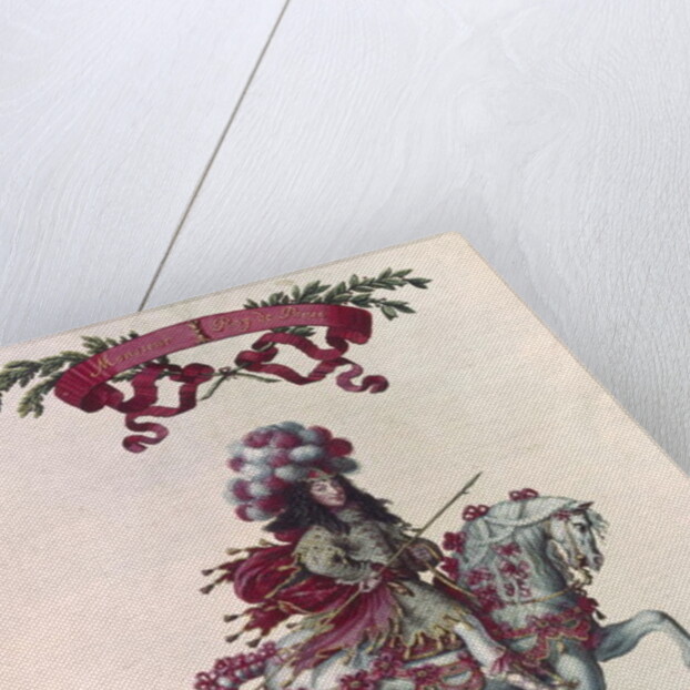 Philippe I Duke of Orleans as the King of Persia, part of the Carousel Given by Louis XIV in Front of the Tuileries, 5th June 1662 by Israel the Younger Silvestre