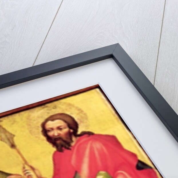 SS. Bartholomew and Thomas, right hand panel from the Epitaph of Jan of Jeran, 1395 by Bohemian School