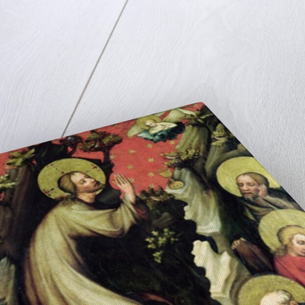 Jesus in the Garden of Gethsemane by Master of the Trebon Altarpiece
