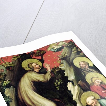 Jesus in the Garden of Gethsemane by Master of the Trebon Altarpiece