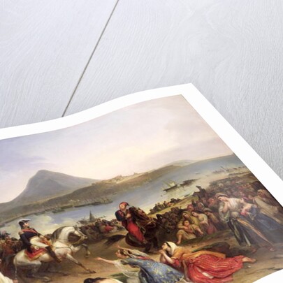 Meeting Between General Nicolas Joseph Maison and Ibrahim Pasha at Navarino, September 1828, 1838 by Jean Charles Langlois