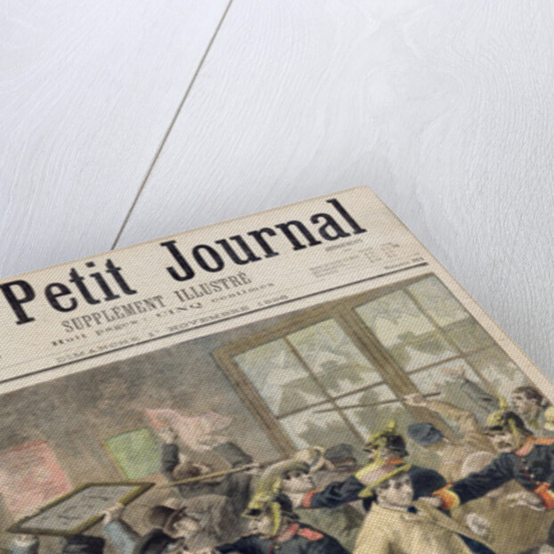 Rebellion of conscripts from Alsace-Lorraine by Fortune Louis Meaulle