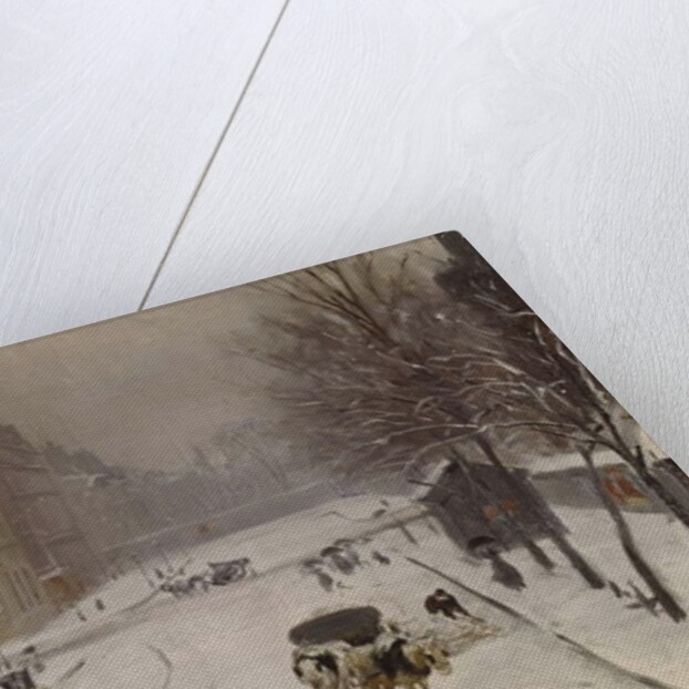 The Rennes Raspail Crossroads, c.1889 by Jean Henri Zuber