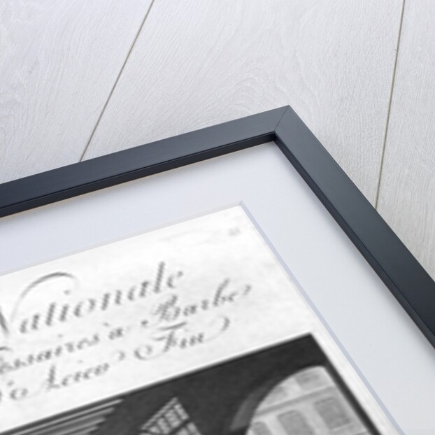 The only manufacture in France of good razors of melted steel in the same manner as that of Sheffield in England, Yorkshire, late 18th century by French School