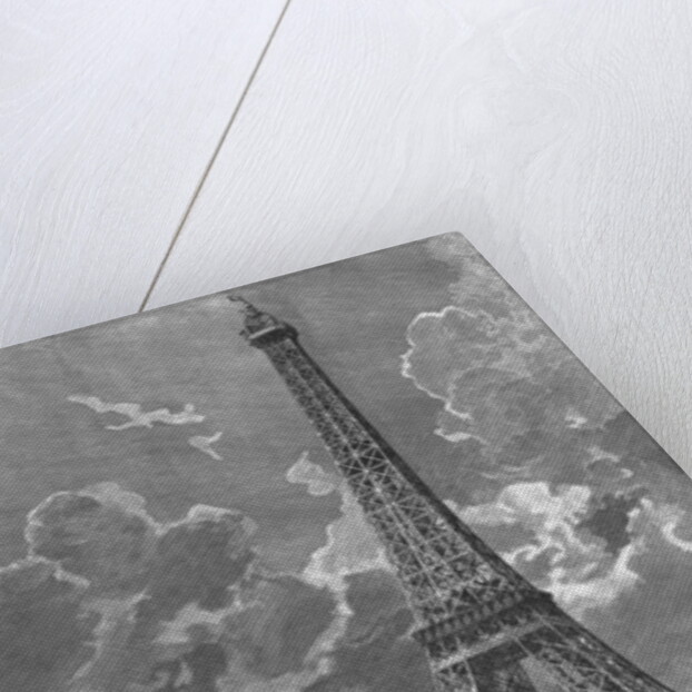 The Eiffel Tower Universal Exhibition of 1889 in Paris, 1888 by Albert Bellenger