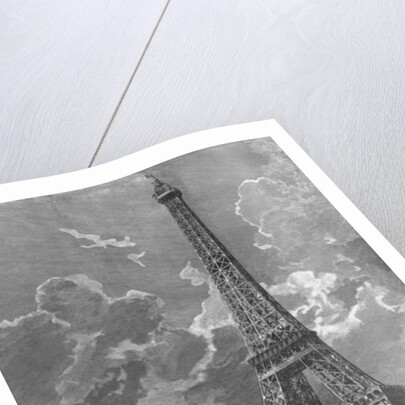 The Eiffel Tower Universal Exhibition of 1889 in Paris, 1888 by Albert Bellenger