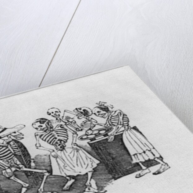 El Jarabe en Ultratumba by Jose Guadalupe Posada