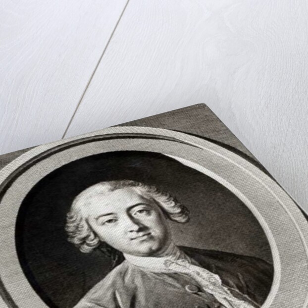 Portrait of Claude Adrien Helvetius french philosopher by Carle van Loo