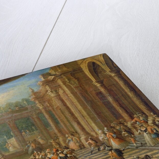 Scene at a Masked Ball by Italian School