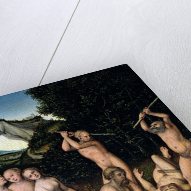 The SIlver Age or The Effects of Jealousy, 1535 by Lucas the Elder Cranach