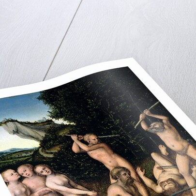 The SIlver Age or The Effects of Jealousy, 1535 by Lucas the Elder Cranach