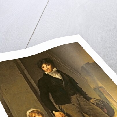 Jean-Baptiste Isabey and his Daughter, Alexandrine , 1795 by Francois Pascal Simon Baron Gerard