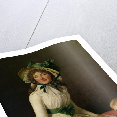 Madame Pierre Seriziat with her Son, Emile 1795 by Jacques Louis David