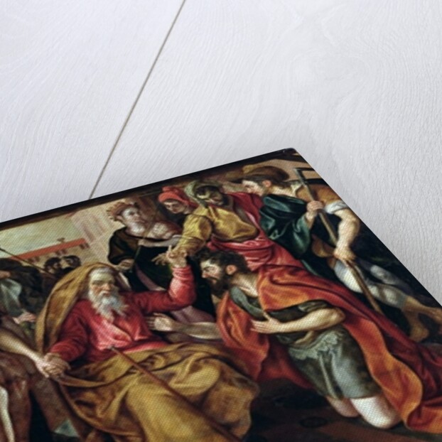 Eliezer Asking for Rebecca to Marry Isaac, 1562 by Maarten de Vos