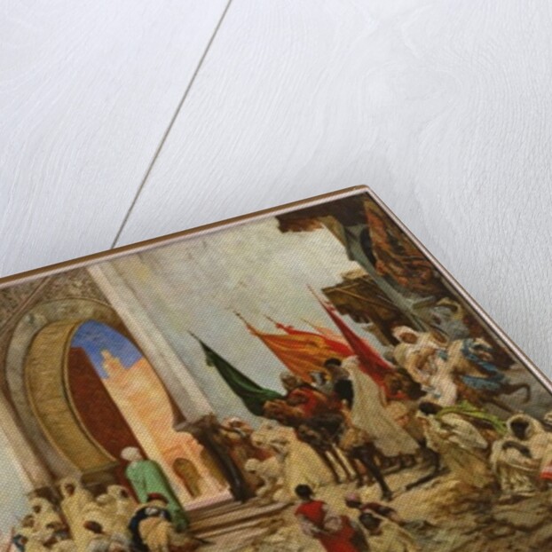 Entry of the Sharif of Ouezzane into the Mosque, 1876 by Georges Clairin