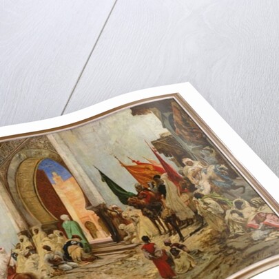 Entry of the Sharif of Ouezzane into the Mosque, 1876 by Georges Clairin