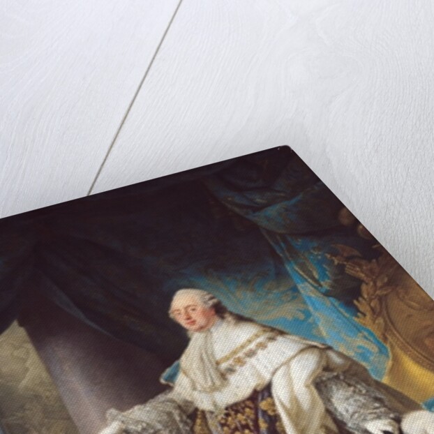 Louis XVI, King of France and Navarre, wearing his grand royal costume in 1779, 1789 by Antoine Francois Callet