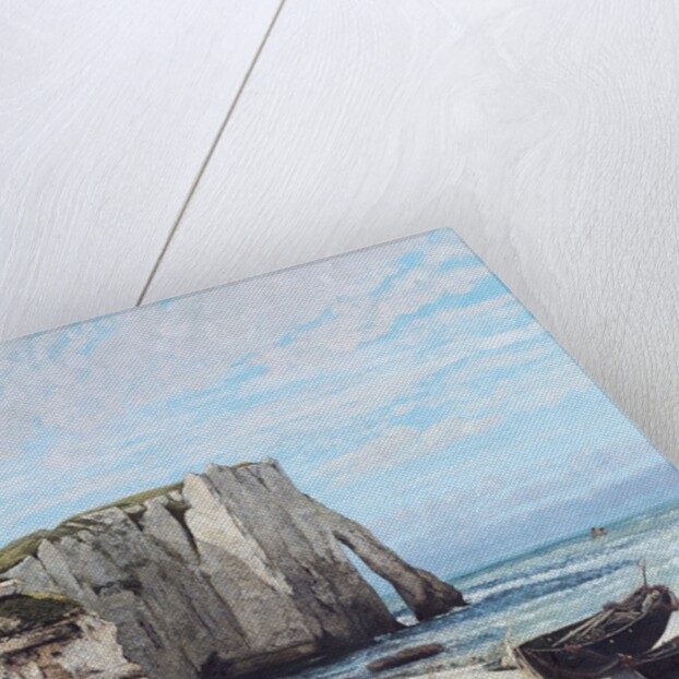 The Cliffs at Etretat after the storm, 1870 by Gustave Courbet