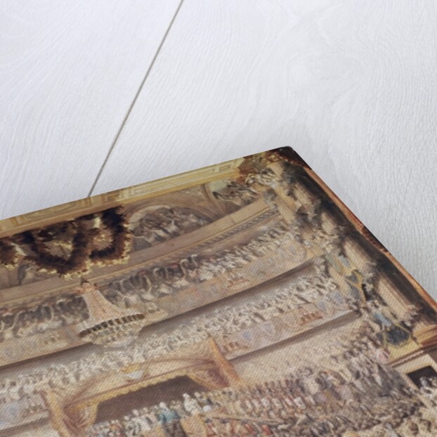 Louis XVIII at the Theatre de l'Odeon, Paris by Francois Buffet