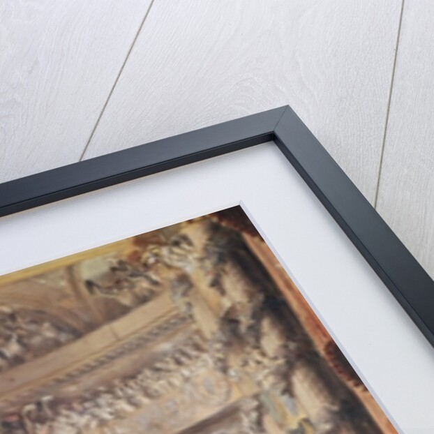 Louis XVIII at the Theatre de l'Odeon, Paris by Francois Buffet