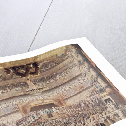 Louis XVIII at the Theatre de l'Odeon, Paris by Francois Buffet