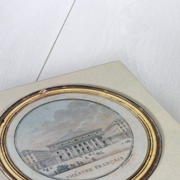 View of the Salle de l'Odeon of the Theatre Francais by Durand