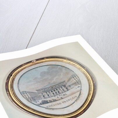 View of the Salle de l'Odeon of the Theatre Francais by Durand