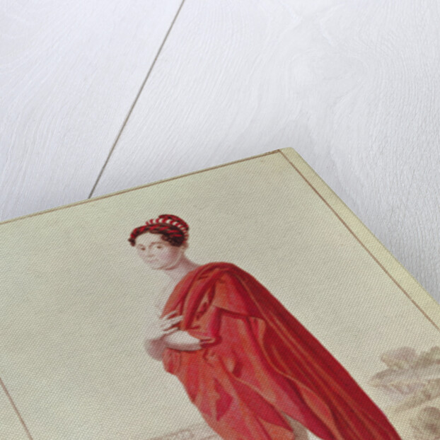 Madame Morandi in the role of Camille, from Act I Scene 2 of 'Horatii' by Pierre Corneille engraved by Pierre Maleuvre by Louis Ambroise Garneray