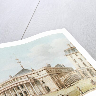 View of the Theatre de l'Odeon, Paris by Victor Jean Nicolle