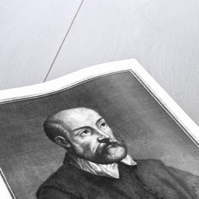 Andrea Palladio engraved by Francesco II Zucchi by Giovanni Battista Marioti