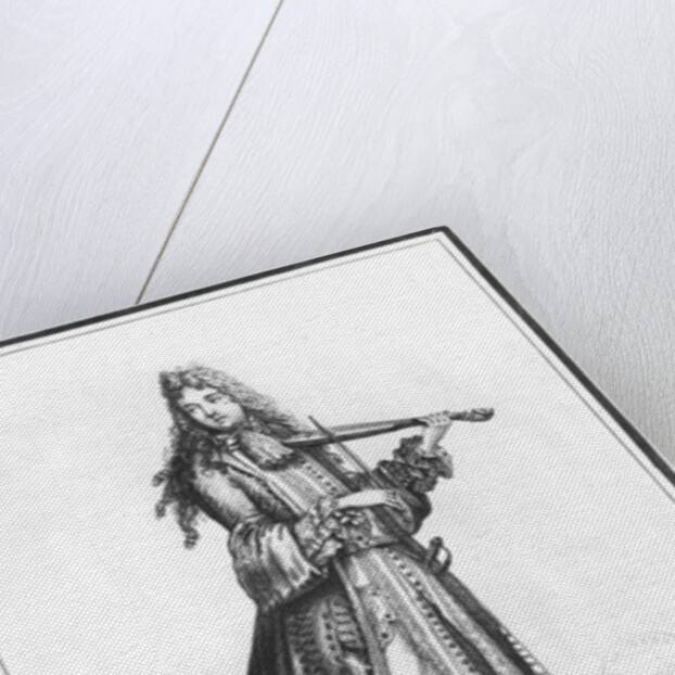 The dancing master by Nicolas Bonnart