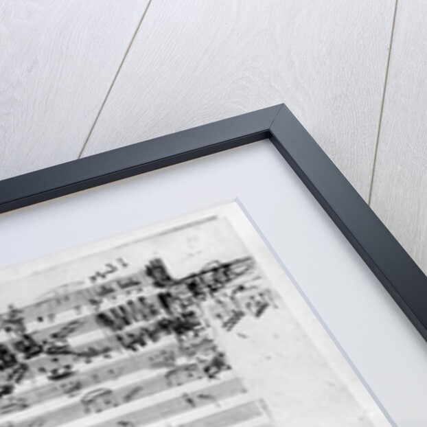 Autograph score sheet for the Trio mi bemol opus 3 by Ludwig van Beethoven