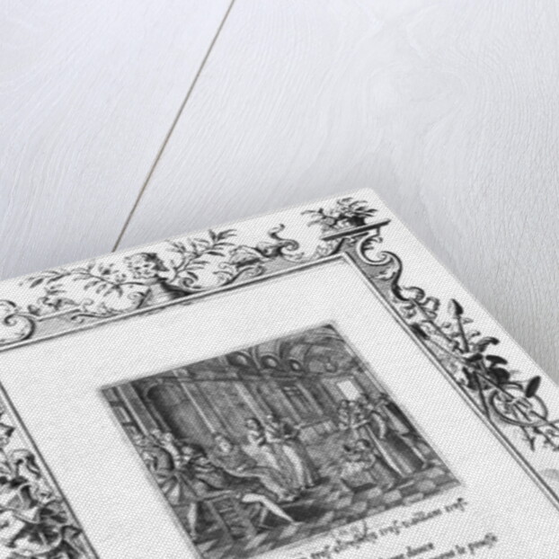 Henri IV King of France and Navarre teaching the Dauphin Louis de France, future Louis XIII c.1605 by Jacques de Fornazeris