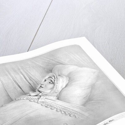 Madame Recamier on her deathbed, 11th May 1849 by Achille Deveria