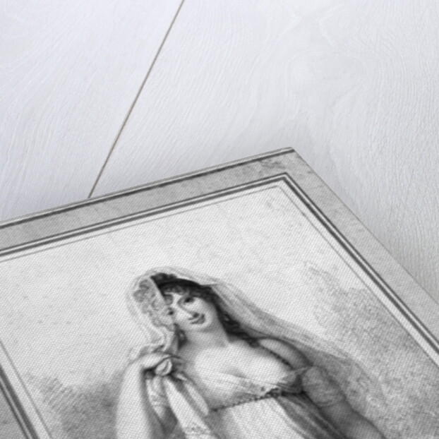 Madame Recamier engraved by Antoine or Anthony Cardon 1804 by Richard Cosway