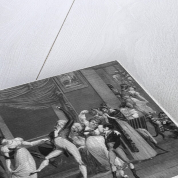 Dance mania, 1809 by Philibert Louis Debucourt